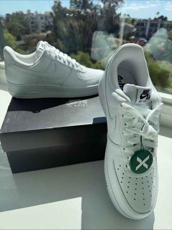 Nike Other - Nike Air Force 1 ’07 FlyEase Triple White Men’s 8.5 Women’s 10 New